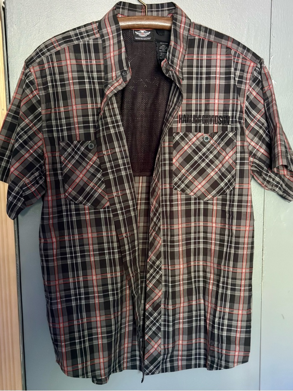 Harley Davidson Button Up